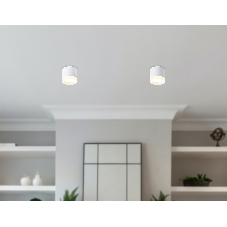 Светильник Ambrella light TN5365 WH белый GX53 D82*70
