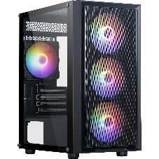 Компьютерный корпус Accord M203 черный без БП mATX 2xUSB 2.0 1xUSB 3.0 1xUSB3.1 audio bott PSU