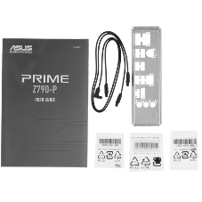 Материнская плата ASUS PRIME Z790-P WIFI, LGA 1700, Intel Z790, 4xDDR5, 4xSATA, 3xM.2 PCIe 4.0 x4, 1xPCIe 5.0 x16, 3xPCIe x4, 1xPCIe x1, 1xHDMI, 1xDP, 1xUSB-C 3.2 Gen 2, 1xUSB 3.2 Gen 2, 2xUSB 3.2 Gen 1, 4xUSB 2.0, 1x 2.5Gb LAN, 3x3.5 мм, 7.1, ATX