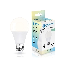 Лампа светодиодная 601204 LED A60 12W IC E27 4000K 175-265V