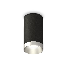 Светильник Ambrella Light XS6323023 SBK/MCH черный песок/хром матовый MR16 GU5.3 (C6323, N6133)