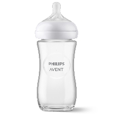 Бутылочка для кормления Philips SCY933/01 Avent NATURAL Response 250 мл, 1 шт, стекло