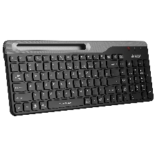 Клавиатура беспроводная A4Tech Fstyler FBK25, USB, Bluetooth/Радиоканал, черный/серый