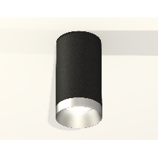 Светильник Ambrella Light XS6323023 SBK/MCH черный песок/хром матовый MR16 GU5.3 (C6323, N6133)
