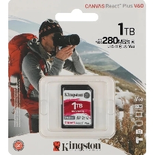 Флеш карта SDXC Kingston SDR2V6/1Tb Canvas React Plus w/o adapter 1Tb