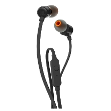 Проводные наушники JBL Tune 110 черный, внутриканальные, Jack 3.5 мм