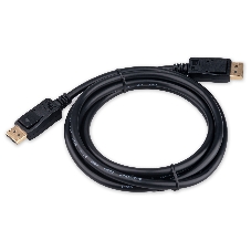 Кабель DisplayPort Cablexpert CC-DP8K-2M, 20M/20M, v1.4, 8К, медь, тройной экран, 2м, черный, пакет