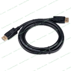 Кабель DisplayPort Cablexpert CC-DP8K-2M, 20M/20M, v1.4, 8К, медь, тройной экран, 2м, черный, пакет