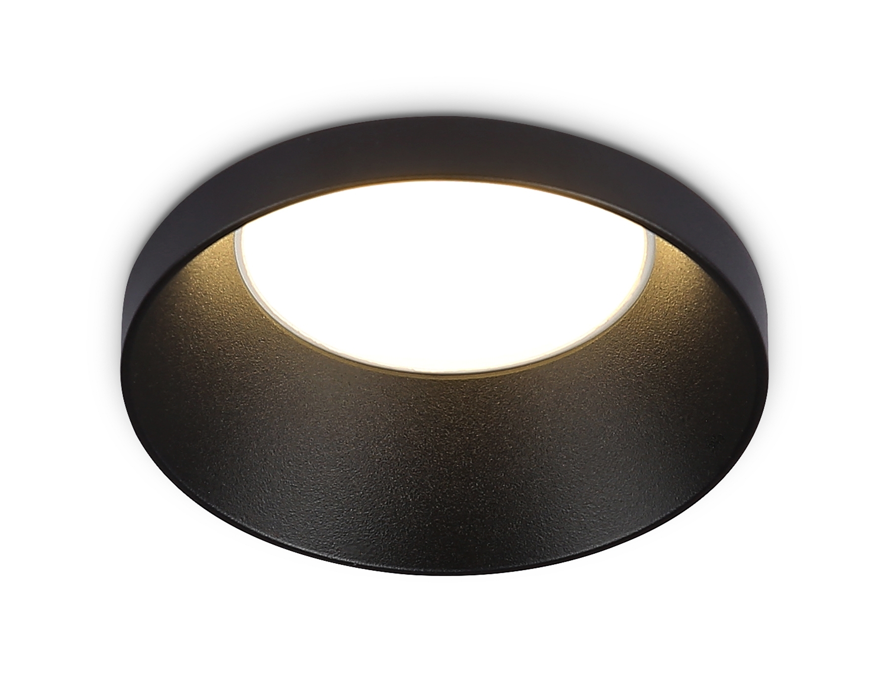 Встраиваемый точечный светильник Ambrella light TN102802 BK черный GU5.3 D71*34