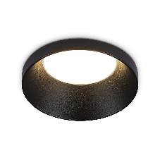 Встраиваемый точечный светильник Ambrella light TN102802 BK черный GU5.3 D71*34