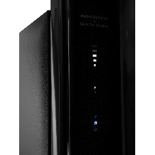 Холодильник Hitachi HRTN7489DFBBKCS черный инвертер двухкамерный инвертер 345/105л морозилка сверху, No Frost