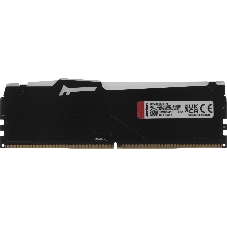 Оперативная память Kingston Fury Beast, DDR5, 16Gb (1x16Gb), 5600MHz, CL36, DIMM, с радиатором, RGB, черный