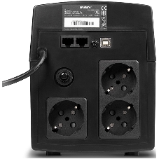 Источник бесперебойного питания UPS Sven Pro 1500 (1000 WA, LCD, USB, RG-45, 3 евро розетки)