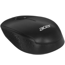 Мышь беспроводная Acer OMR020 черный, 1200 dpi, радиоканал, USB, кнопки - 3