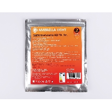 Светодиодная лента Ambrella light GS1501 2835 240Led/ 19.2W m/ 12V IP20 3000K/ 5000*10*1.2mm (2 конт.)