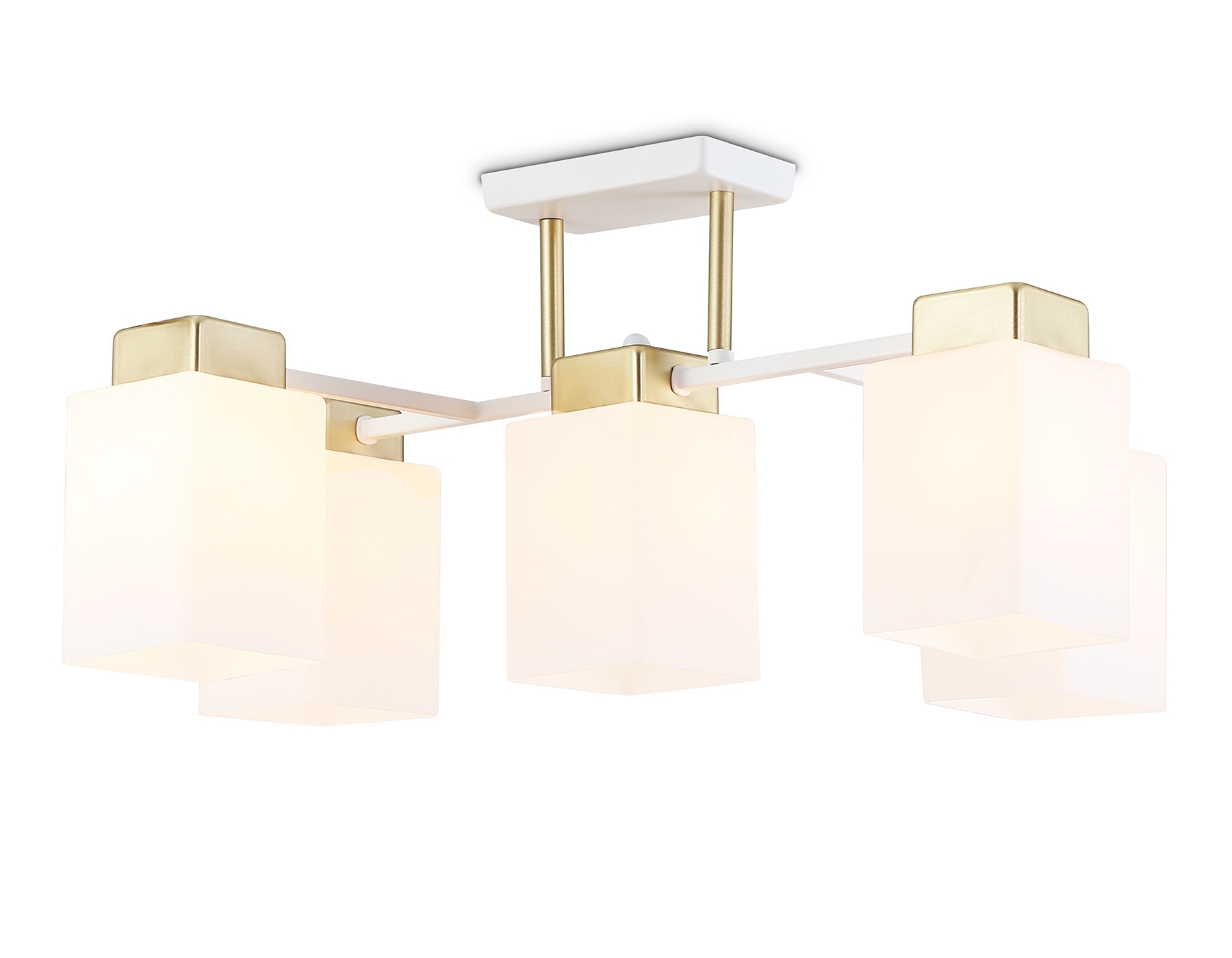 Светильник Ambrella light TR303047/5 WH/GD белый/золото E27/5 max 60W 540*480*270