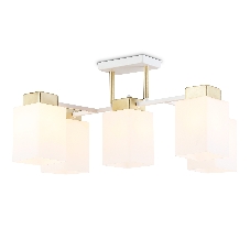 Светильник Ambrella light TR303047/5 WH/GD белый/золото E27/5 max 60W 540*480*270