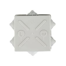 Коробка КМ41235 распаячная IEK UKO11-085-085-040-K41-44 для о/п 85х85х40 мм IP44 (RAL7035, 6 гермовводов)