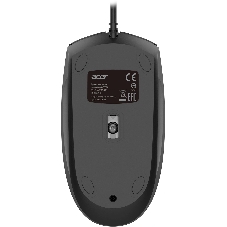 Комплект клавиатура+мышь Acer OCC500 проводной, USB, 1200 DPI, черный