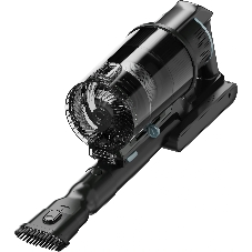 Пылесос вертикальный Vitek VT-CLS06ULTRA серый стальной/серебристый, питание от аккумулятора, 485 Вт, уборка сухая, пылесборник 0.5 л