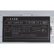 Блок питания Accord ACC-450W-12, 450Вт, 120мм.серый