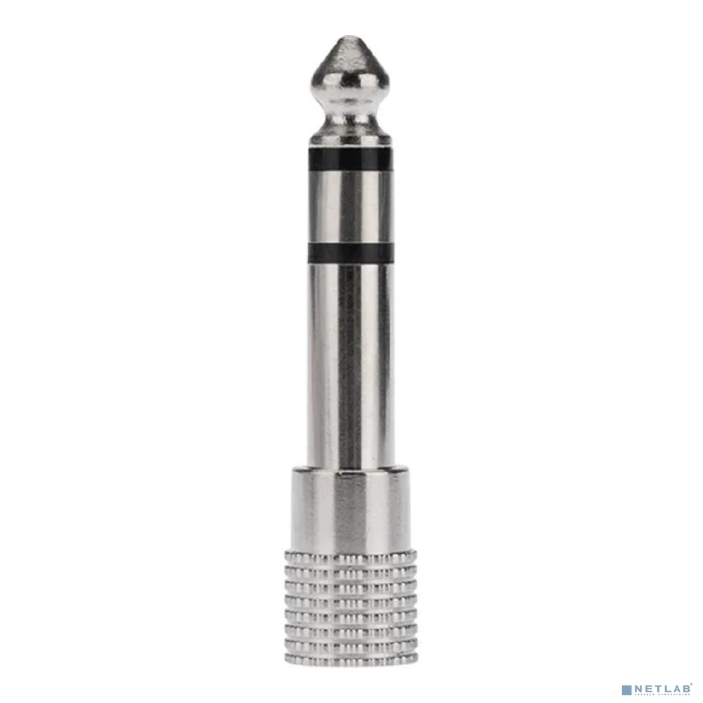 Переходник штекер 6.3мм гнездо 3.5мм стерео Rexant 14-0205