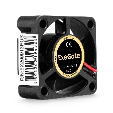 Вентилятор 5В DC ExeGate EX03010S2P-5 (30x30x10 мм, Sleeve bearing (подшипник скольжения), 2pin, 9000RPM, 25dBA)