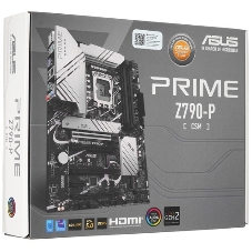 Материнская плата ASUS PRIME Z790-P WIFI, LGA 1700, Intel Z790, 4xDDR5, 4xSATA, 3xM.2 PCIe 4.0 x4, 1xPCIe 5.0 x16, 3xPCIe x4, 1xPCIe x1, 1xHDMI, 1xDP, 1xUSB-C 3.2 Gen 2, 1xUSB 3.2 Gen 2, 2xUSB 3.2 Gen 1, 4xUSB 2.0, 1x 2.5Gb LAN, 3x3.5 мм, 7.1, ATX