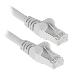 Патч-корд LANMASTER FTP TWT-45-45-1.0/S6-GY вилка RJ-45-вилка RJ-45 Cat.6 1м серый ПВХ (уп.:1шт)