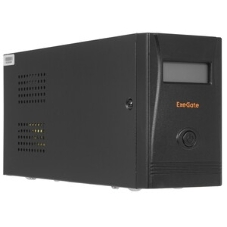 Источник бесперебойного питания ExeGate EP285476RUS Power Smart ULB-850.LCD.AVR.C13.RJ.USB 850VA/480W, LCD, AVR, 4*IEC-C13, RJ45/11, USB, черный