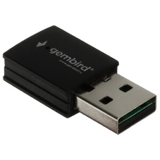 Сетевой адаптер Wi-Fi+Bluetooth Gembird WNP-UA-017, 150 Мбит, мини, USB, 802.11b/a/g/n/ac, RTL87