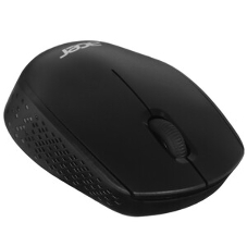 Мышь беспроводная Acer OMR020 черный, 1200 dpi, радиоканал, USB, кнопки - 3