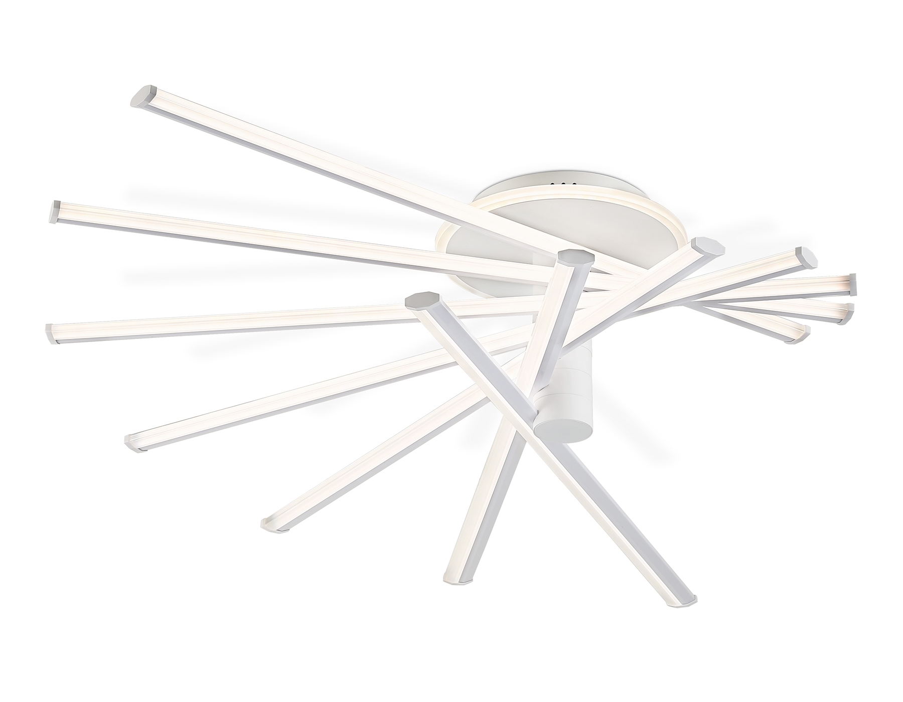 Потолочный светодиодный светильник Ambrella light FL6241 WH белый 135W 3000K-6400K 900*750*230 (ПДУ ИК)