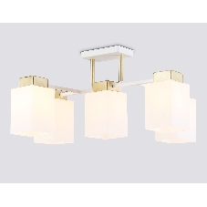 Светильник Ambrella light TR303047/5 WH/GD белый/золото E27/5 max 60W 540*480*270