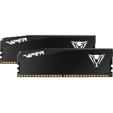 Оперативная память Patriot Viper Elite 5 Ultra RGB, DDR5, 32GB (2x16GB), 6000 MHz, CL28, с радиатором, RGB, чёрный