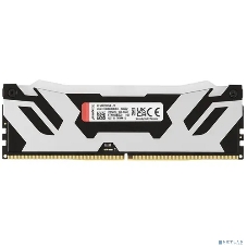 Оперативная память Kingston Fury Renegade, DDR5, 16Gb (1x16Gb), 8000MHz, CL38, DIMM, с радиаторами, RGB, серебристый/черный