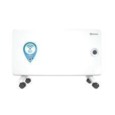 Конвектор электрический Thermex Frame 1500E белый, 1500 Вт, 20 м2, термостат, дисплей