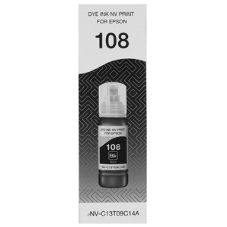 Чернила NVPrint 108 (NV-C13T09C14A) для Epson L8050, L18050 (70 мл) черный (в коробке) совместимые