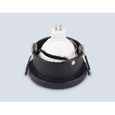 Встраиваемый точечный светильник Ambrella light TN102802 BK черный GU5.3 D71*34