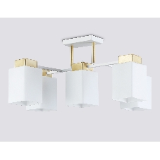 Светильник Ambrella light TR303047/5 WH/GD белый/золото E27/5 max 60W 540*480*270