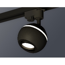 Светильник Ambrella light XT1102021 SBK/PBK черный песок/черный полированный MR16 GU5.3 LED 3W 4200K (A2521, C1102, N7002)