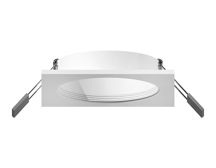 Корпус светильника C6520 SWH белый песок 80*80*H25mm MR16 GU5.3