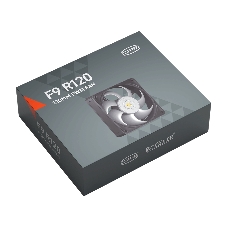 Кулер для корпуса Case Cooler PCCooler F9 R120 BK (120x120x30mm, 4-pin PWM, 114CFM, 42.7dBA, 3000RPM, Black)