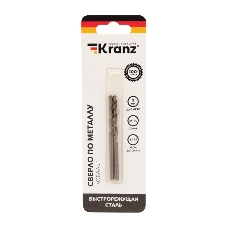 Сверло по металлу Kranz 3 мм 