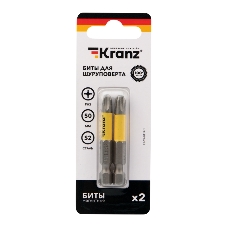 Бита для шуруповерта Kranz PH3х50 мм (2 шт./уп.)