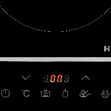 Плита настольная электрическая Hyundai HYC-0104 черный стеклокерамика (настольная)