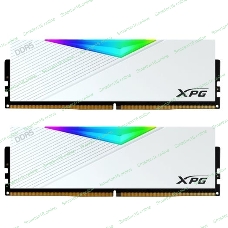 Оперативная память XPG Lancer, DDR5, 32Gb (2x16Gb), 6000MHz, CL30, DIMM, с радиаторами, RGB, белый