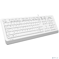 Клавиатура проводная A4Tech Fstyler FK10, USB, белый/серый
