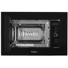 Встраиваемая микроволновая печь Evelux MW 253 B черный, 17 л, 700 Вт, поворотный механизм/сенсор