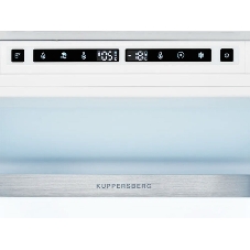 Встраиваемый холодильник Kuppersberg RBN 1760, High-Tech, объем 237 л, скользящий фасад, электронное управление, No Frost, антибактериальный пластик, звуковой сигнал при открытой дверце, перенавешиваемые двери, LED освещение, уровень шума 41 дБ, энергоэффективность А+, белый